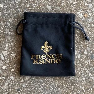 French Kande Black Velvet 5x6 Dust Bags